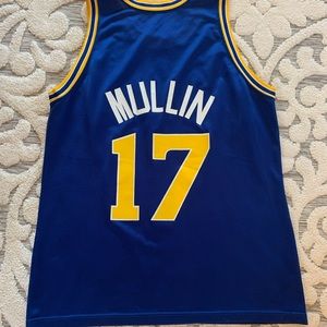 Chris Mullin Champion NBA Jersey Golden State Warriors Adult Large